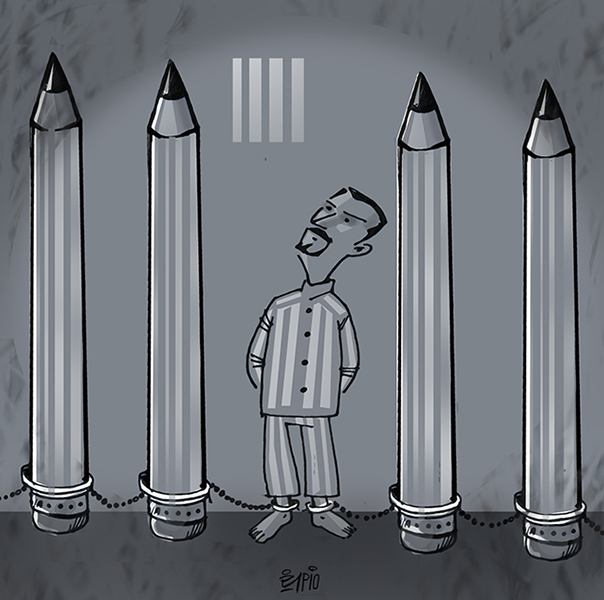 Firoozeh (Iran) la page sotine de cartooning for peace